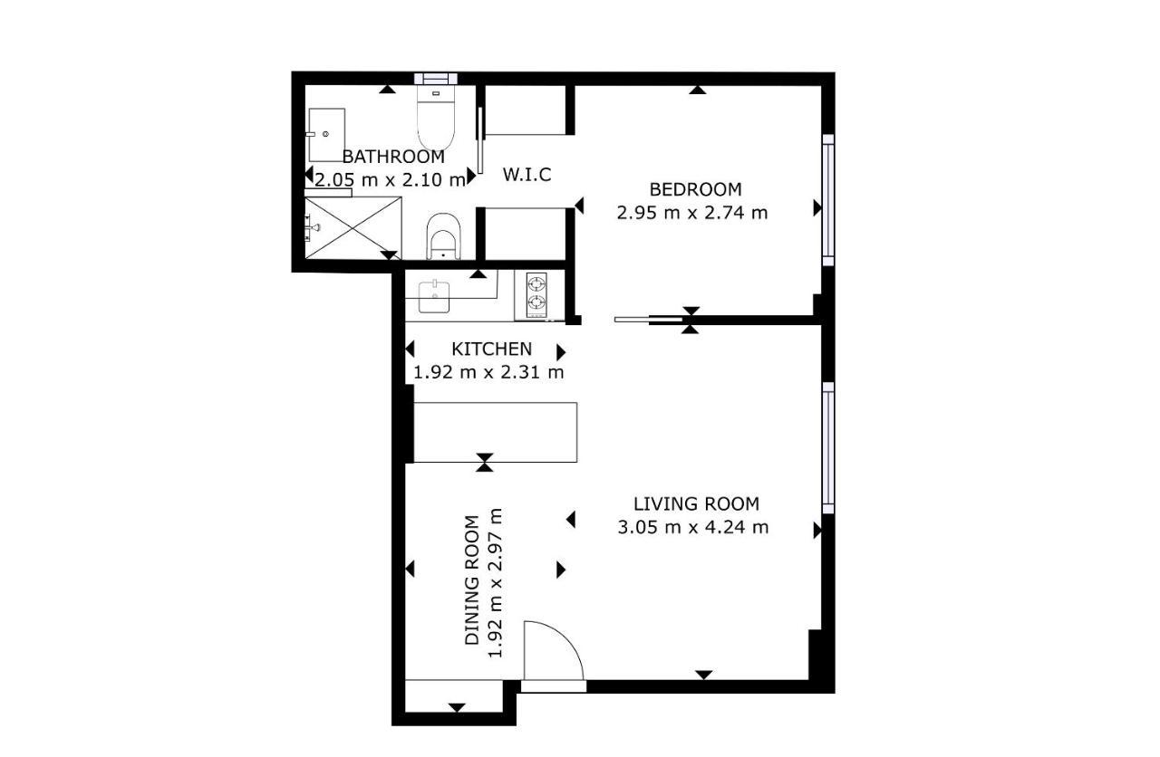 דירות Apartamento En Centro De Bilbao, Deusto מראה חיצוני תמונה